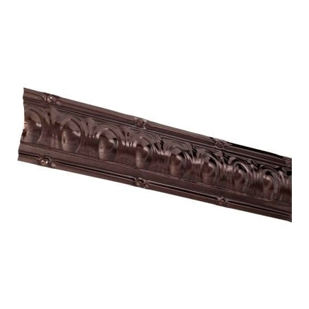Acoustic Ceiling Products Great Lakes Tin 48" Huron Tin Crown Molding in Bronze Burst - 195-06 195-06